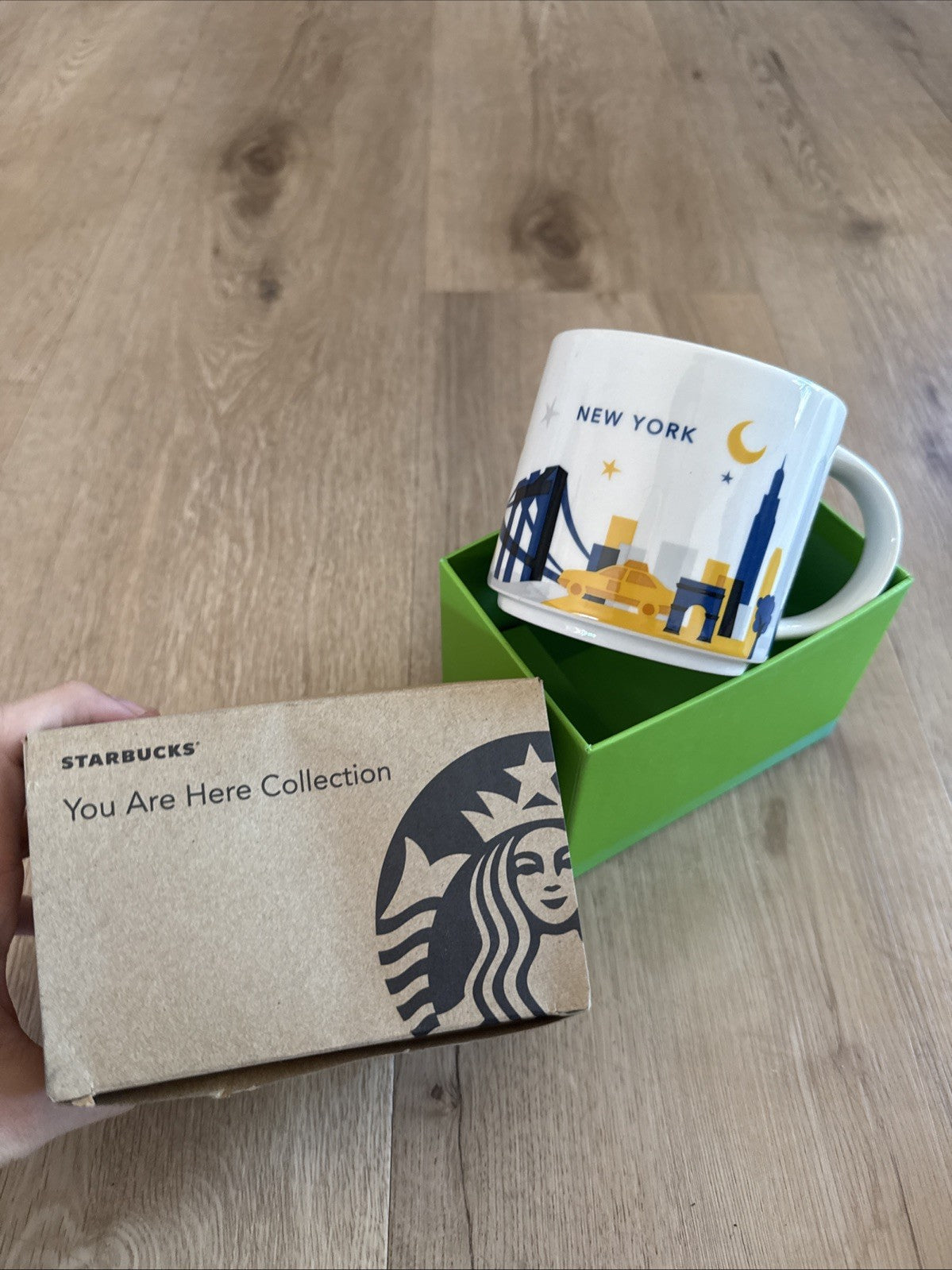 Starbucks New York, NY You Are Here Collectors Coffee Tea Mug New With Box 0