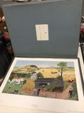Vintage Grandma Moses Prints Set of 8 Portfolio John Canady 1950's0