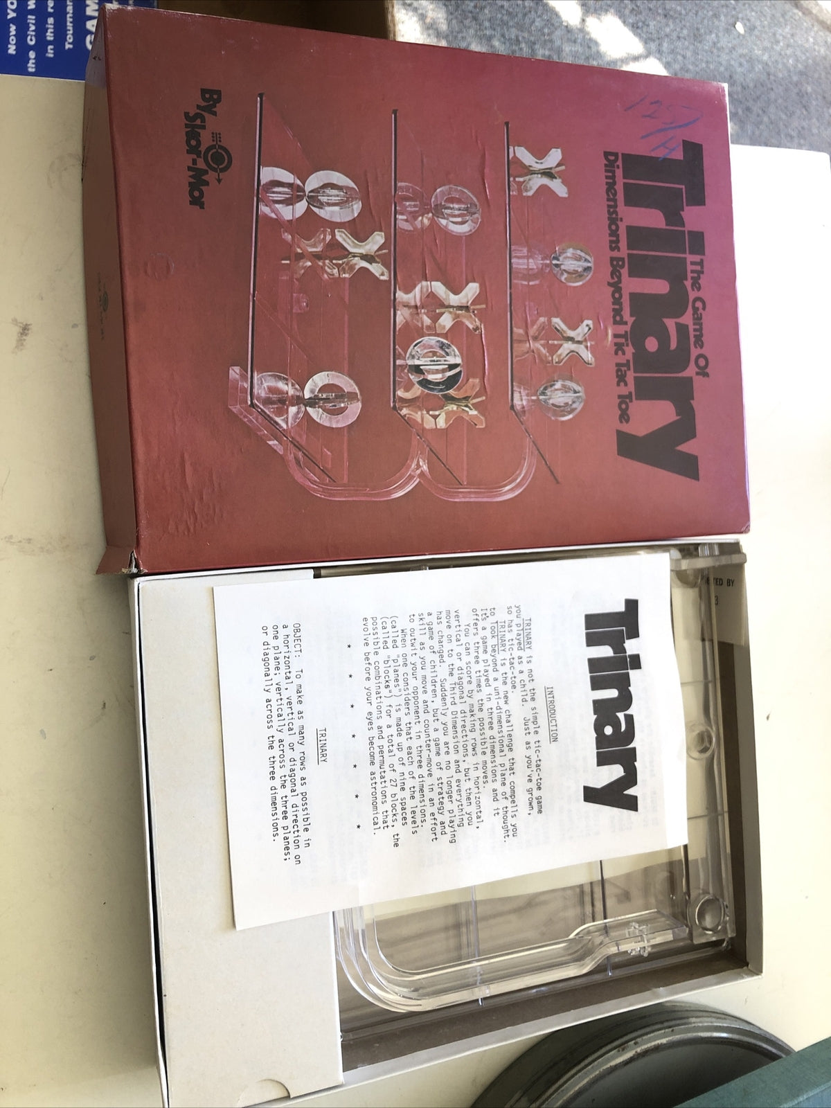 The Game Of Trinary - Dimensions Beyond Tic Tac Toe By Skor-Mor 19760