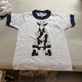 Vintage Gymnastics Panda T Shirt kids 6-8 white  Tee 90s New Old Stock0