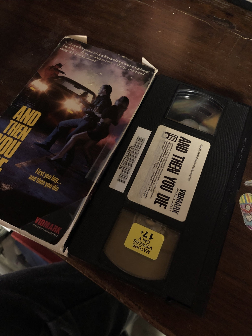 And Then You Die VHS Kenneth Welsh, R.H. Thomson, Wayne Robson; Mankiewicz3