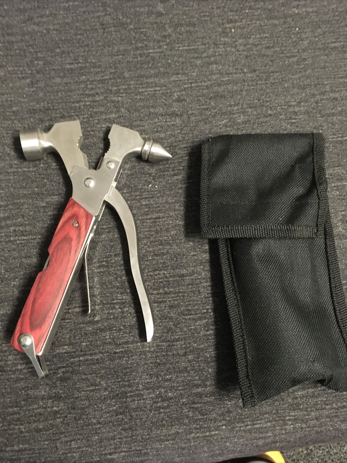 Hand Tool Hammer Multifunctional Stainless Steel Integration Design Portable 1pc3