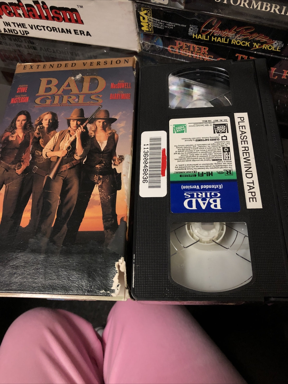 Bad Girls - VHS Home Movie Video Tape3