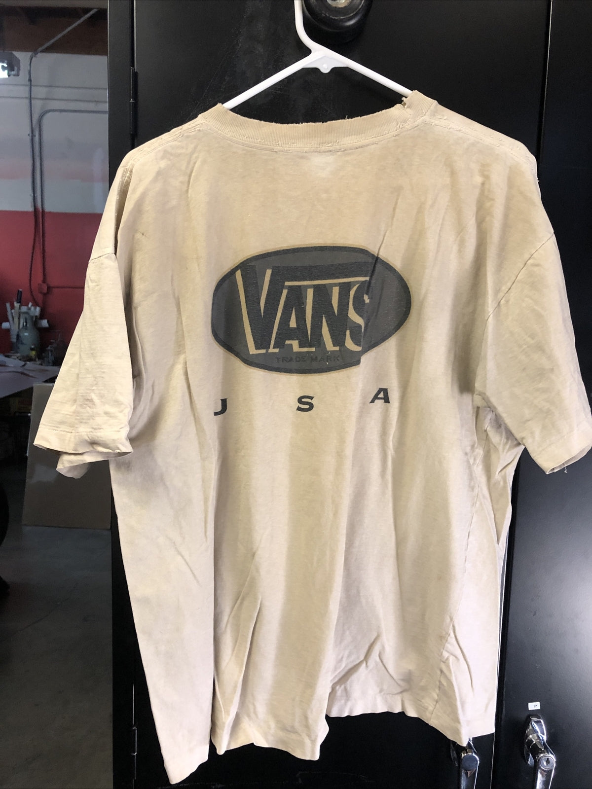 Vintage Vans Skateboarding Shirt Old School Size XL3