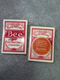 Vintage Club STAMP BEE DIAMOND BACK No. 92 Club Playing Cards Harrah’s Reno0