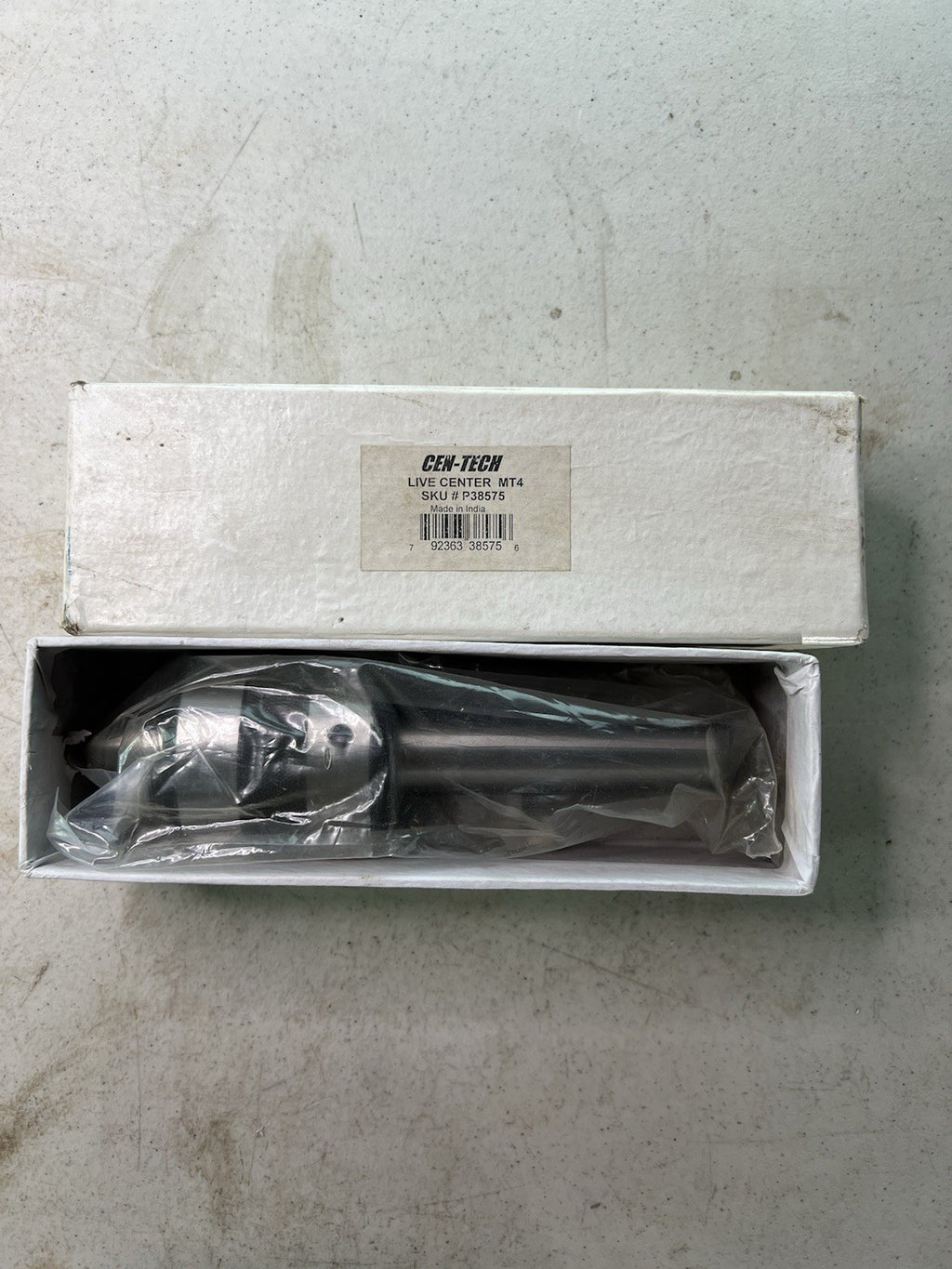 MT4 Live Center Morse Taper Triple Bearing Spindle CNC Milling Tool Cen-Tech2