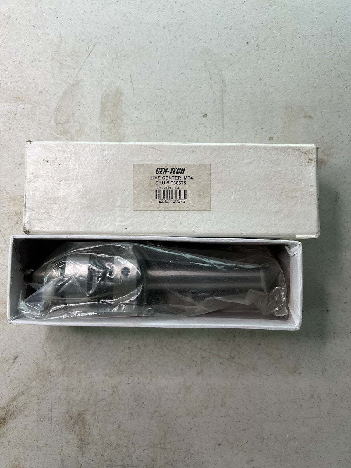 MT4 Live Center Morse Taper Triple Bearing Spindle CNC Milling Tool Cen-Tech2