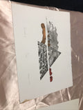 Vintage 1976 “Pyramid VI” XI/XXV Signed Warner 15”x11”0