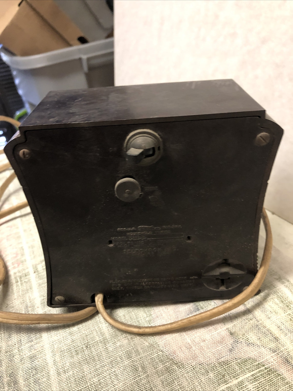 Vintage Telechron Selector Household Timer Clock Not Running3