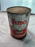 Vintage Veedol Outboard Motor Oil Can – 1 Quart – Tidewater Oil Co.0