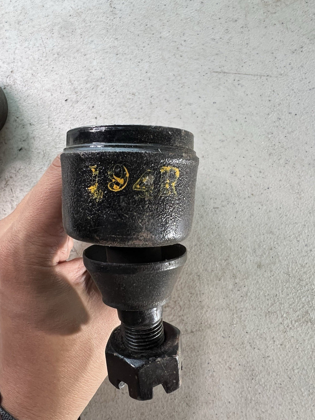 Vintage Military Aircraft Tie Rod Ends? – Pair – Marked “194R” – D-Head Castle5