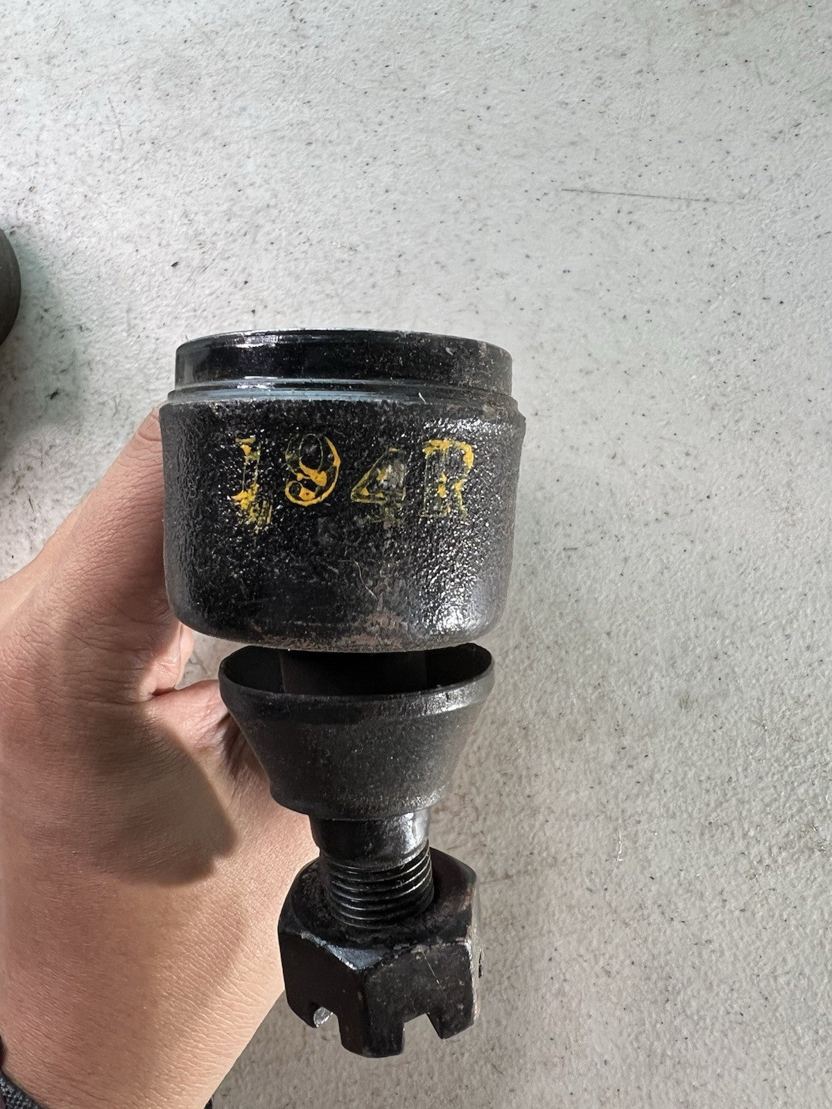 Vintage Military Aircraft Tie Rod Ends? – Pair – Marked “194R” – D-Head Castle5