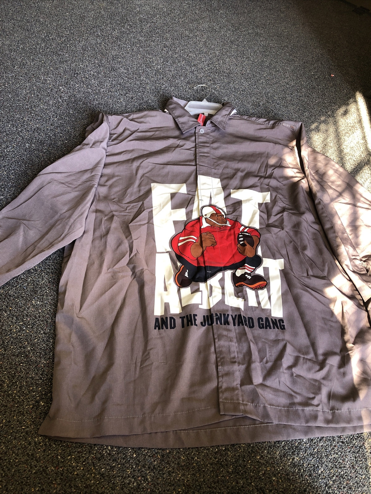 Vintage 90’s NOS Platinum Fubu Fat Albert Button Up Shirt Size XL0
