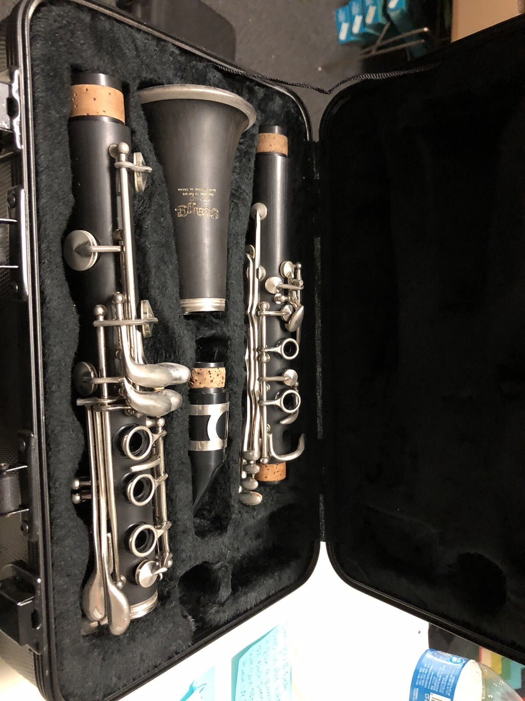 A9 STAGG  CLARINET 77-C With Case, Vintage Beginning Student Instrument0