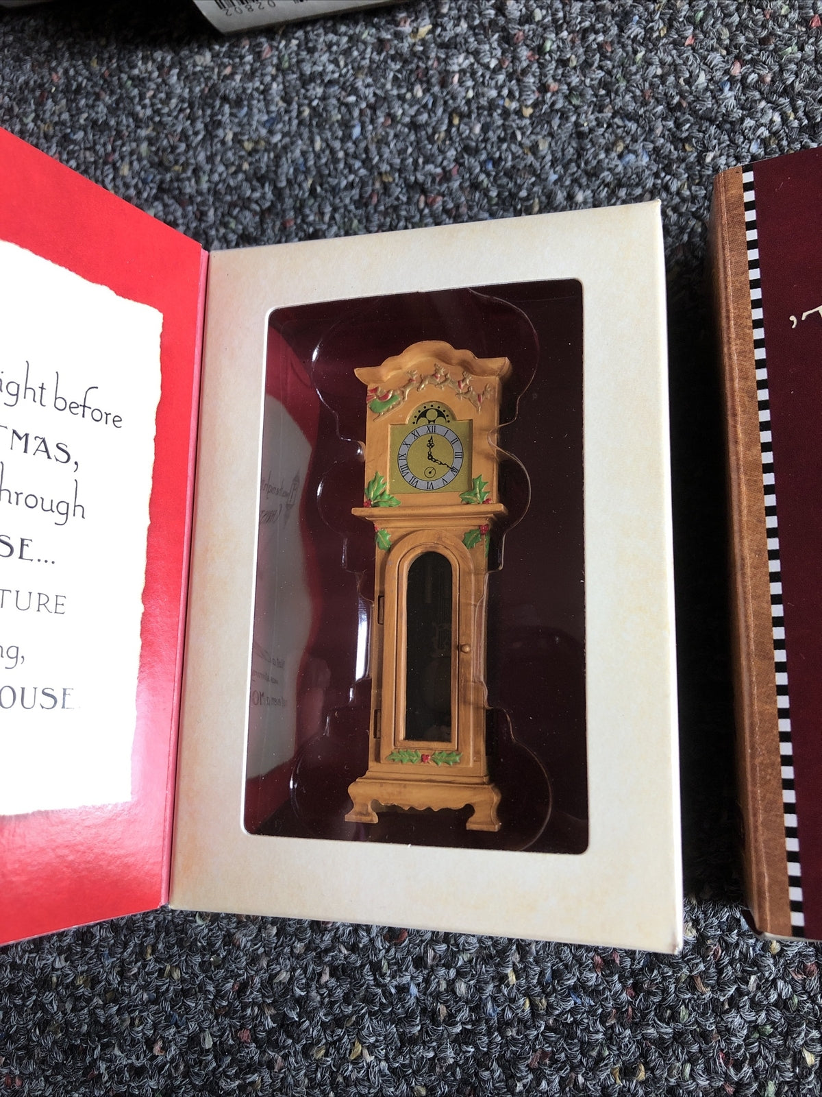 Hallmark Keepsake 2001 Twas the Night Before Christmas Lot Of 2 Ornaments1