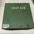 Vintage LadE.D. Bullard & Co. First Aid Original green Metal Box NO CONTENTS0