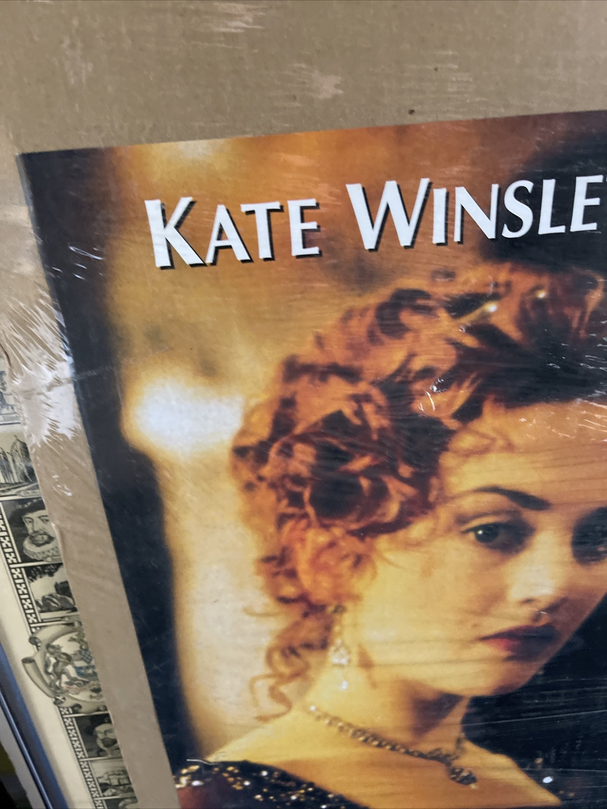 TITANIC 1997 MOVIE POSTER LEONARDO DICAPRIO KATE WINSLET 23” X 33”1