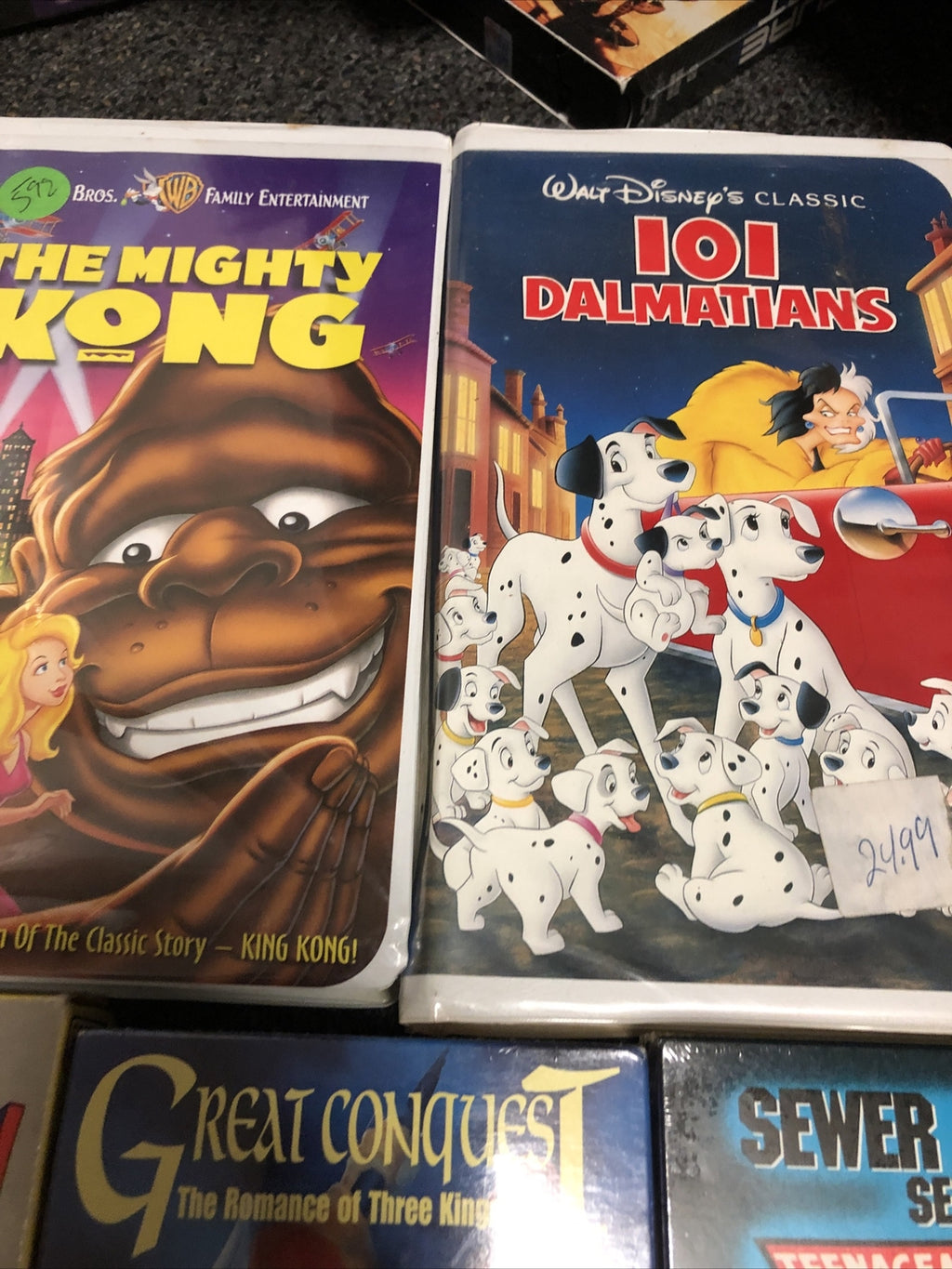 VHS Tapes Lot Of 5 Great Kids Family Movies3