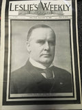 Vintage Leslie's Weekly 1901 September 21, New York Magazine Original0