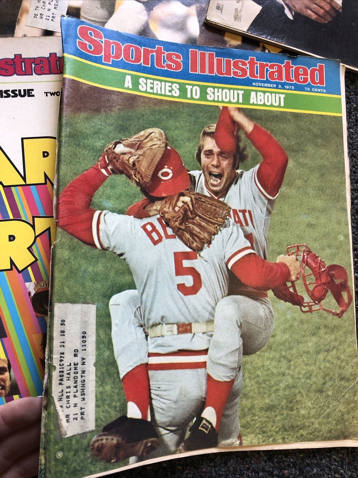 Vintage Lot Of 13 Sports Illustrated Magazines 1970’s Baseball Boxing2