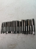 3 Tap Drill Bit Lot Of 20 BruBaker Serated Tip0