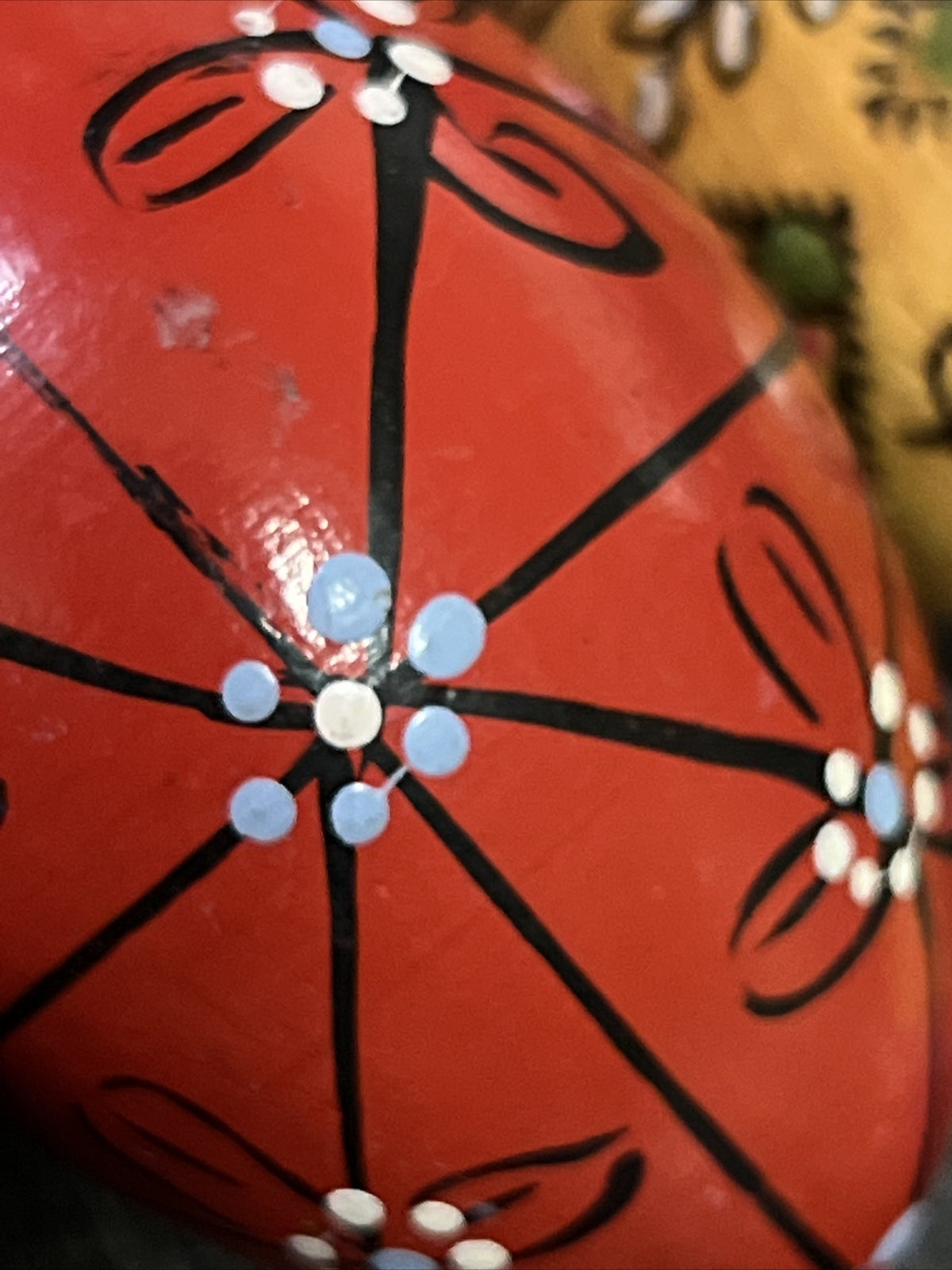 14 Vtg Beautiful UKRAINE Hand Made Pysanky Easter Eggs, Painted Pysanka Wood Art6