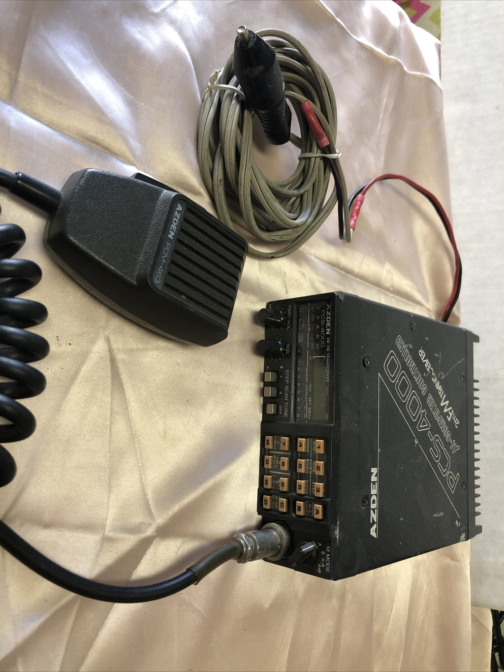 Azden PCS-4000 FM Transceiver Untested - For Parts0