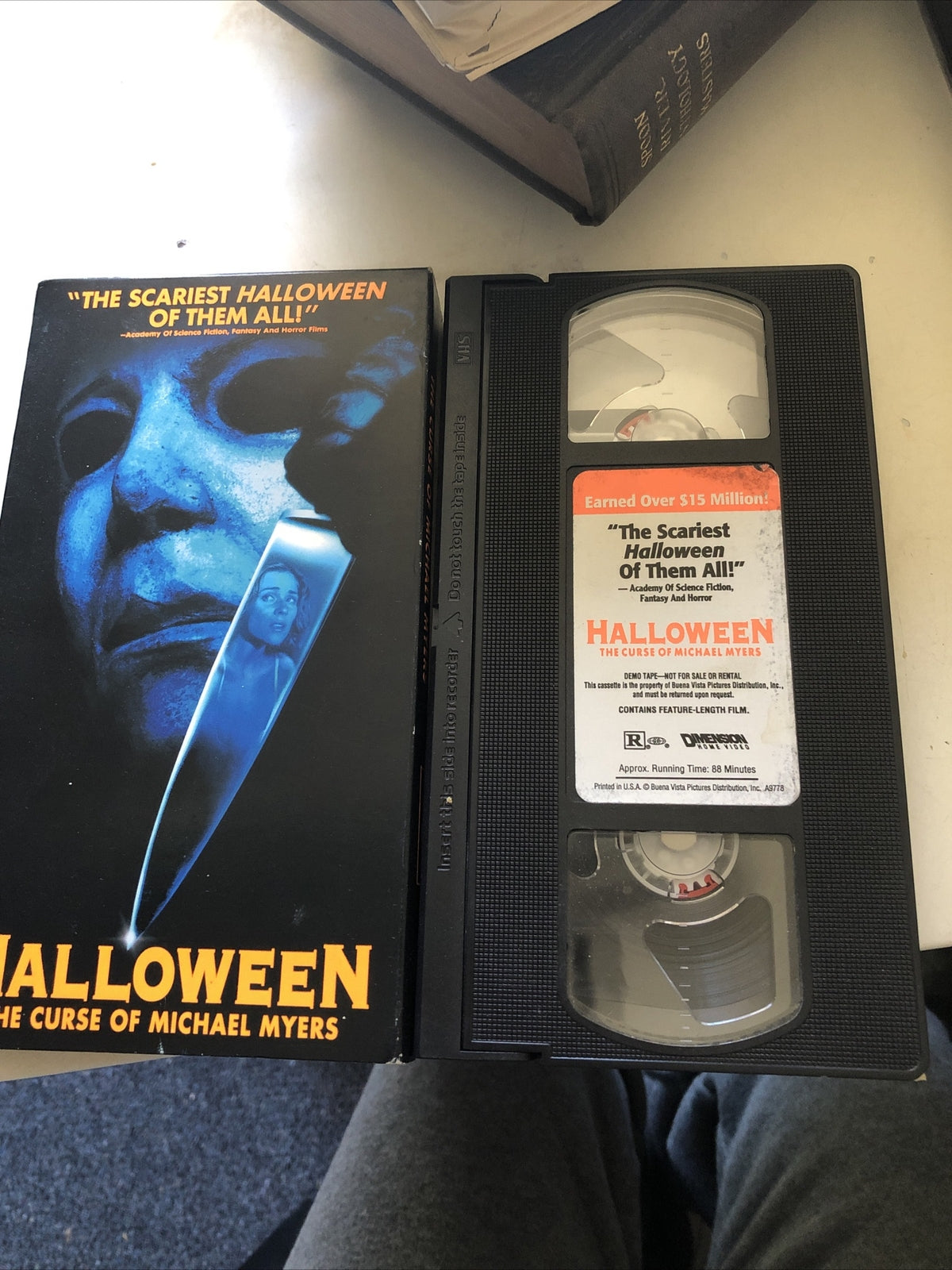 Halloween The Curse of Michael Myers (1995) VHS Movie3