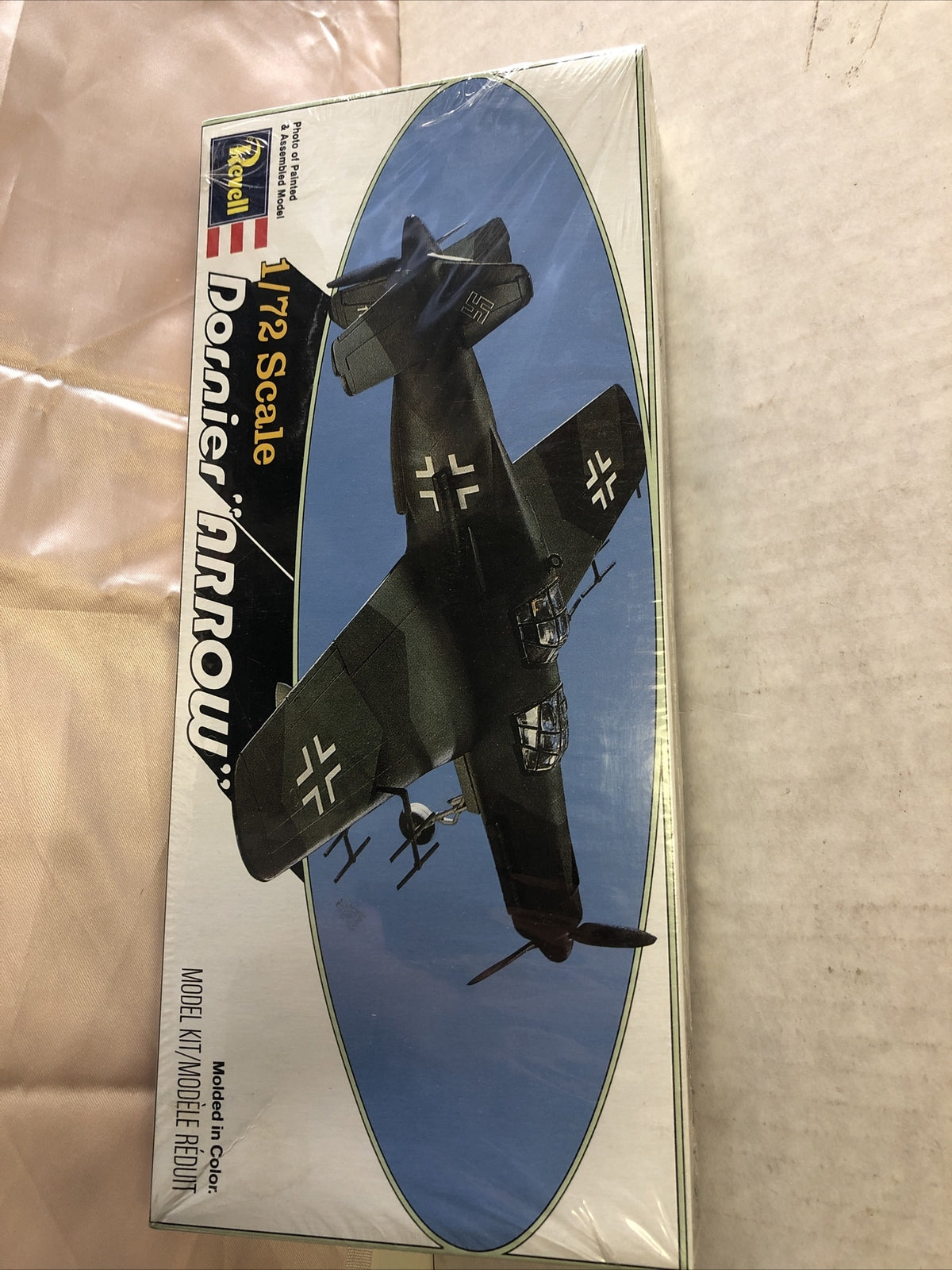Vintage Revell Dornier "Arrow" Airplane Plastic Model Kit 1:72 Factory Sealed0