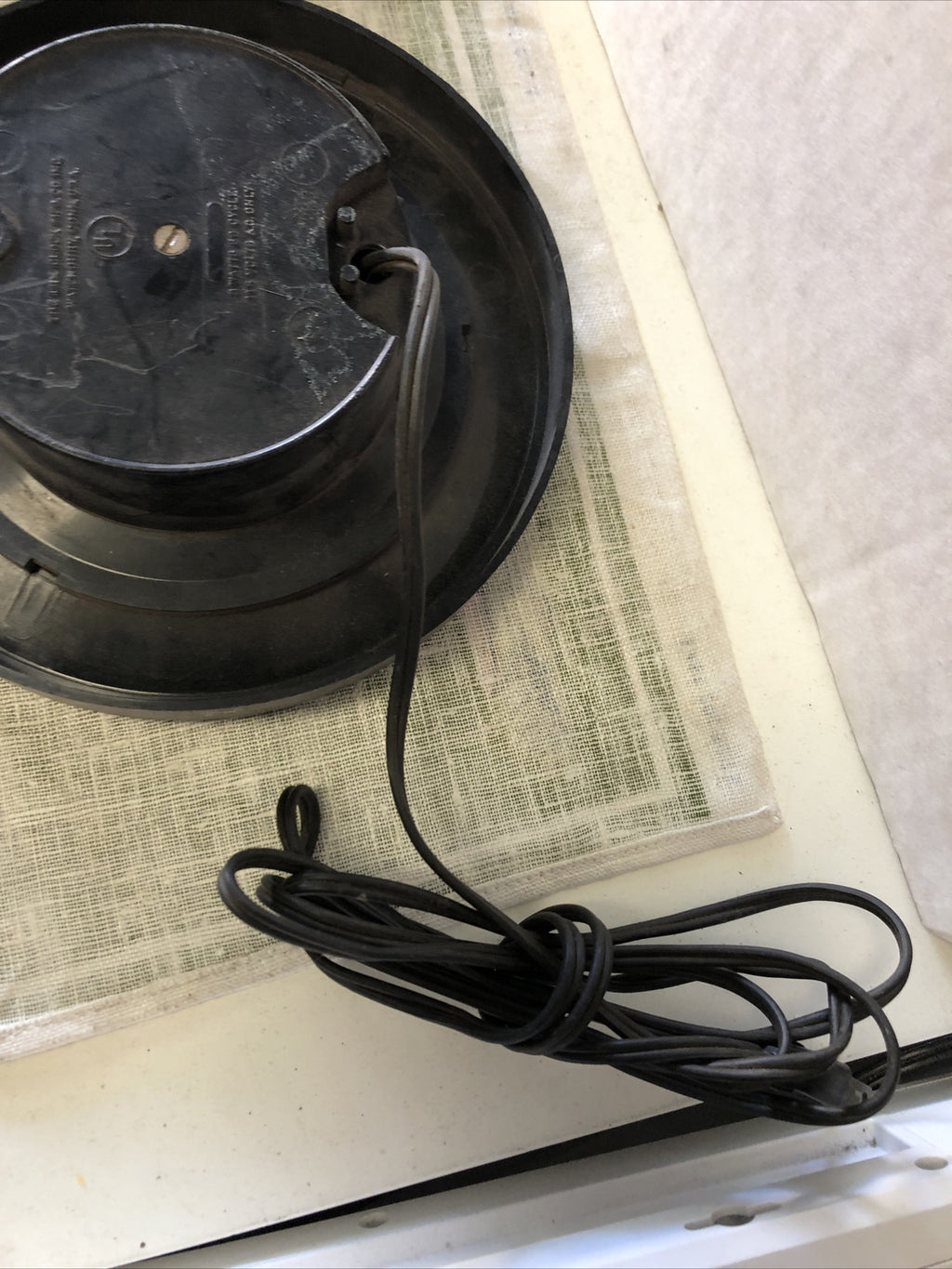 Vintage Lux Clock Wall Hang Electric Clock Not Running3