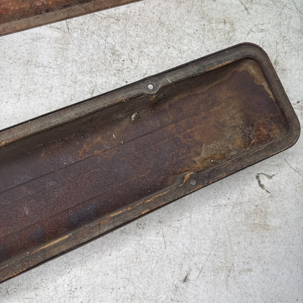Chevrolet Smallblock OEM Script Valve Covers 1959-1967 ORANGE7