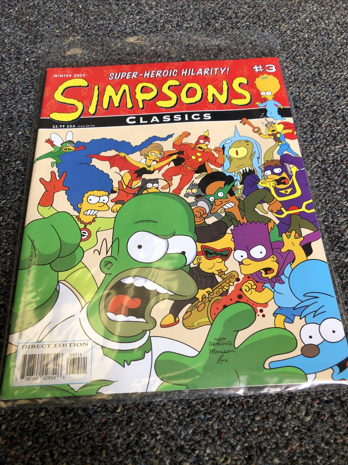 Simpsons Classics #3- Comic Book -0