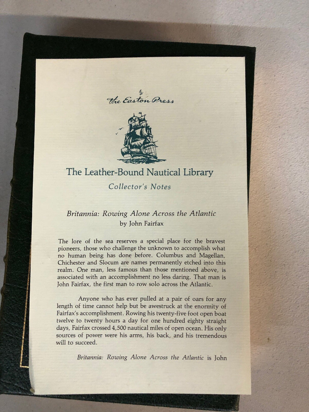 THOMAS HARDY "RETURN of the NATIVE" Easton Leather "100 Greatest Books"2