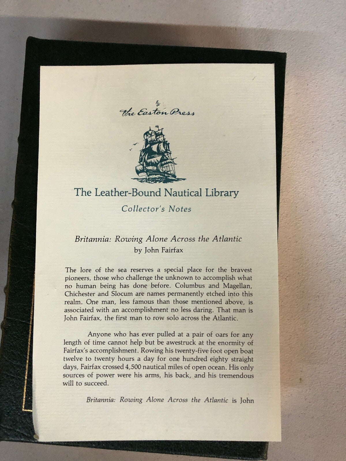 THOMAS HARDY "RETURN of the NATIVE" Easton Leather "100 Greatest Books"2