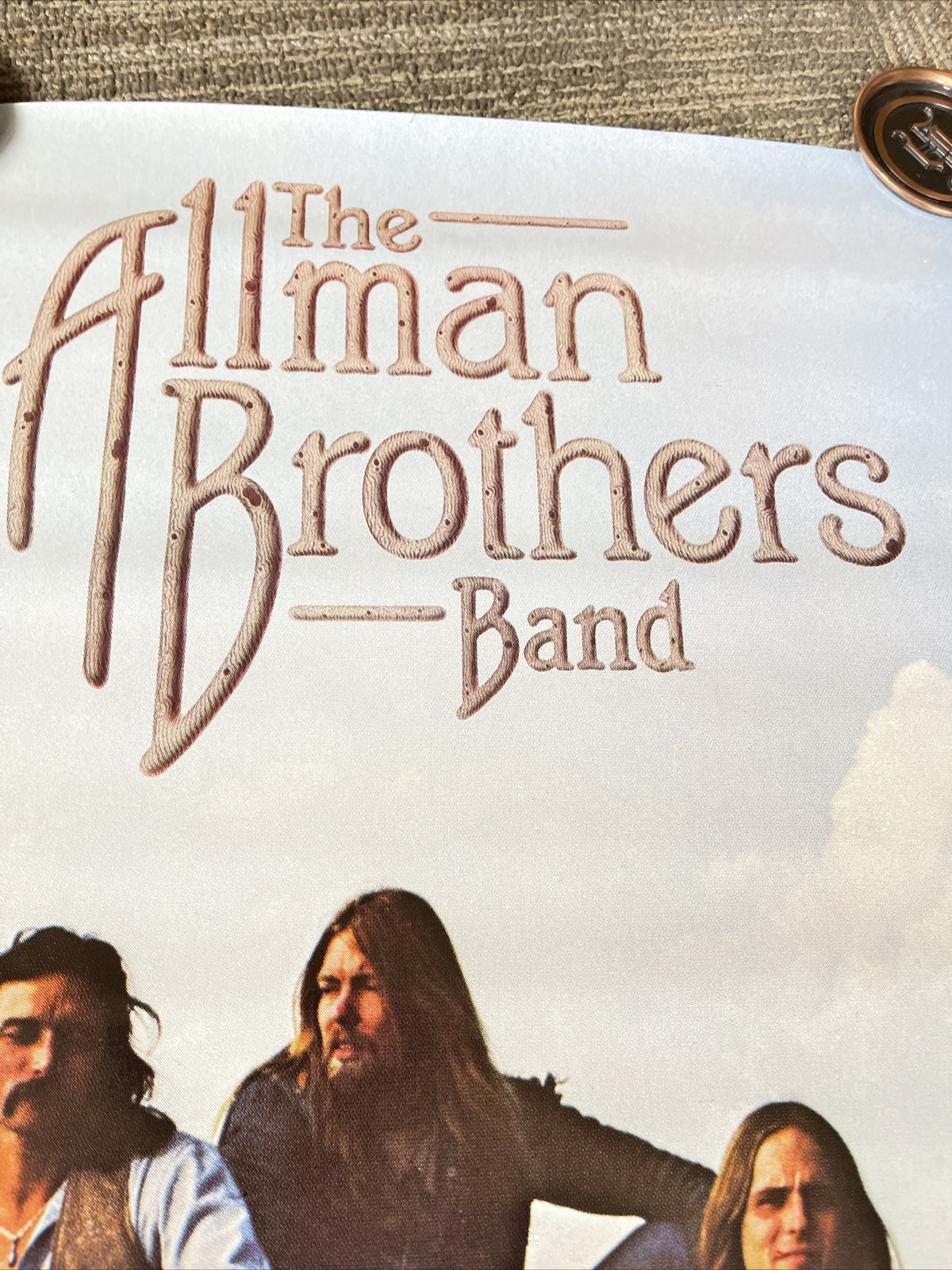 #23 ALLMAN BROTHERS BAND 1980 Reach For The Sky record Promo POSTER 24” X 36”4