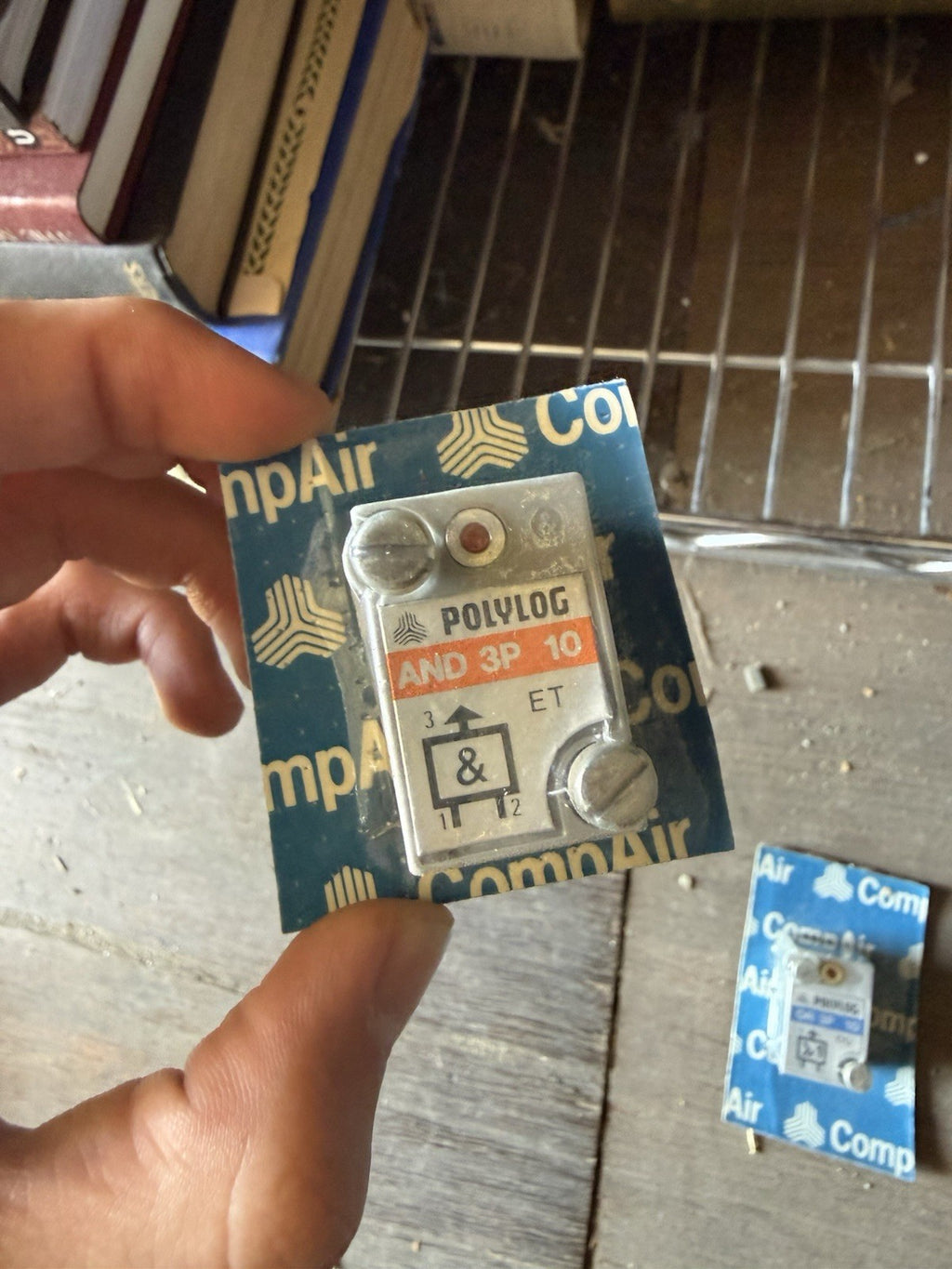 CompAir Polylog Pneumatic Logic Valves - AND 3P 10 & OR 3P 10 (NOS)1