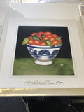 Vintage 1993 Wild Apple Graphics Art Print 14”x14” Kumquats-21040