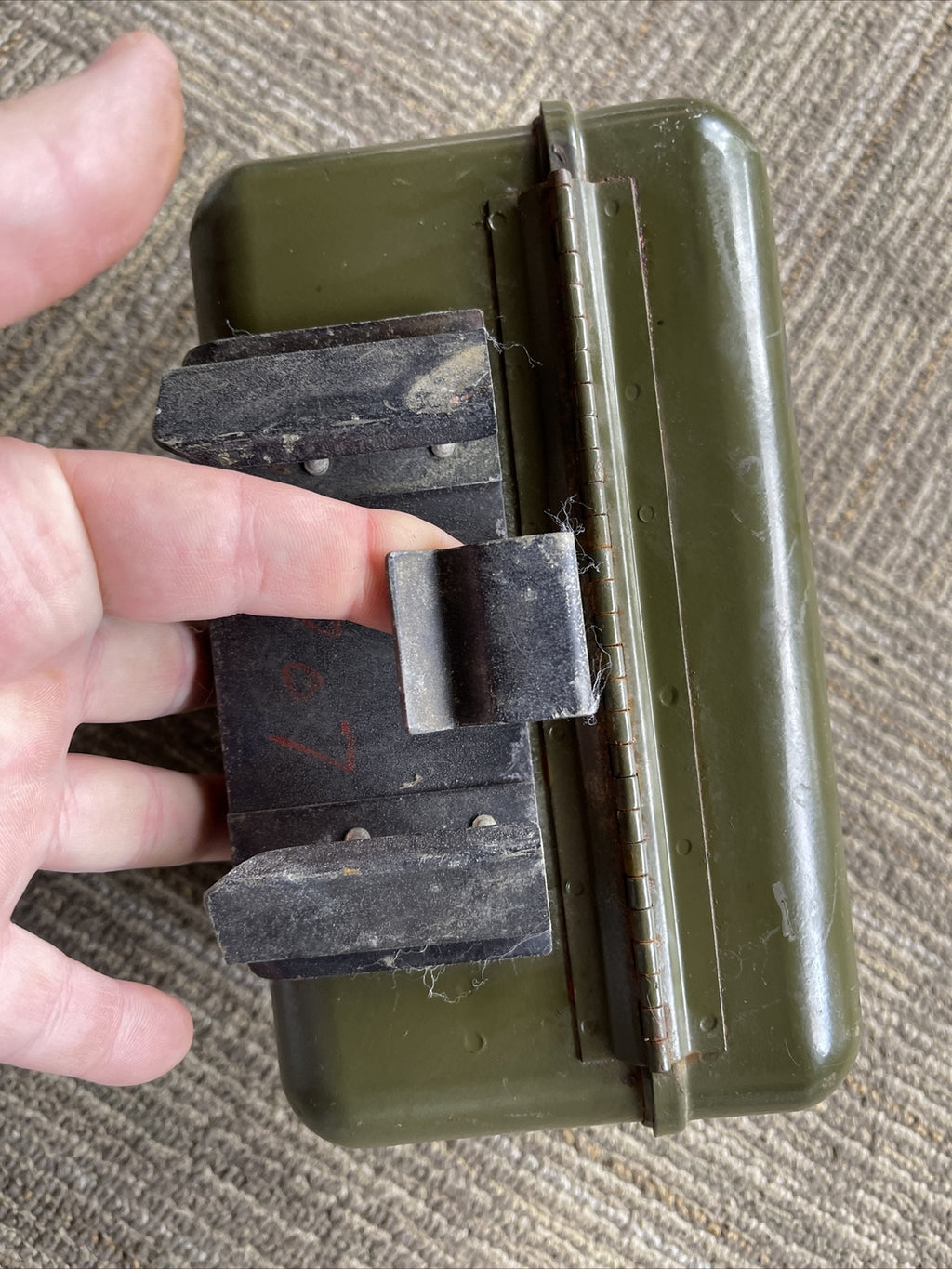 military storage case For motorcycle ammo prepper 9” X 4.5” X 5.5”3
