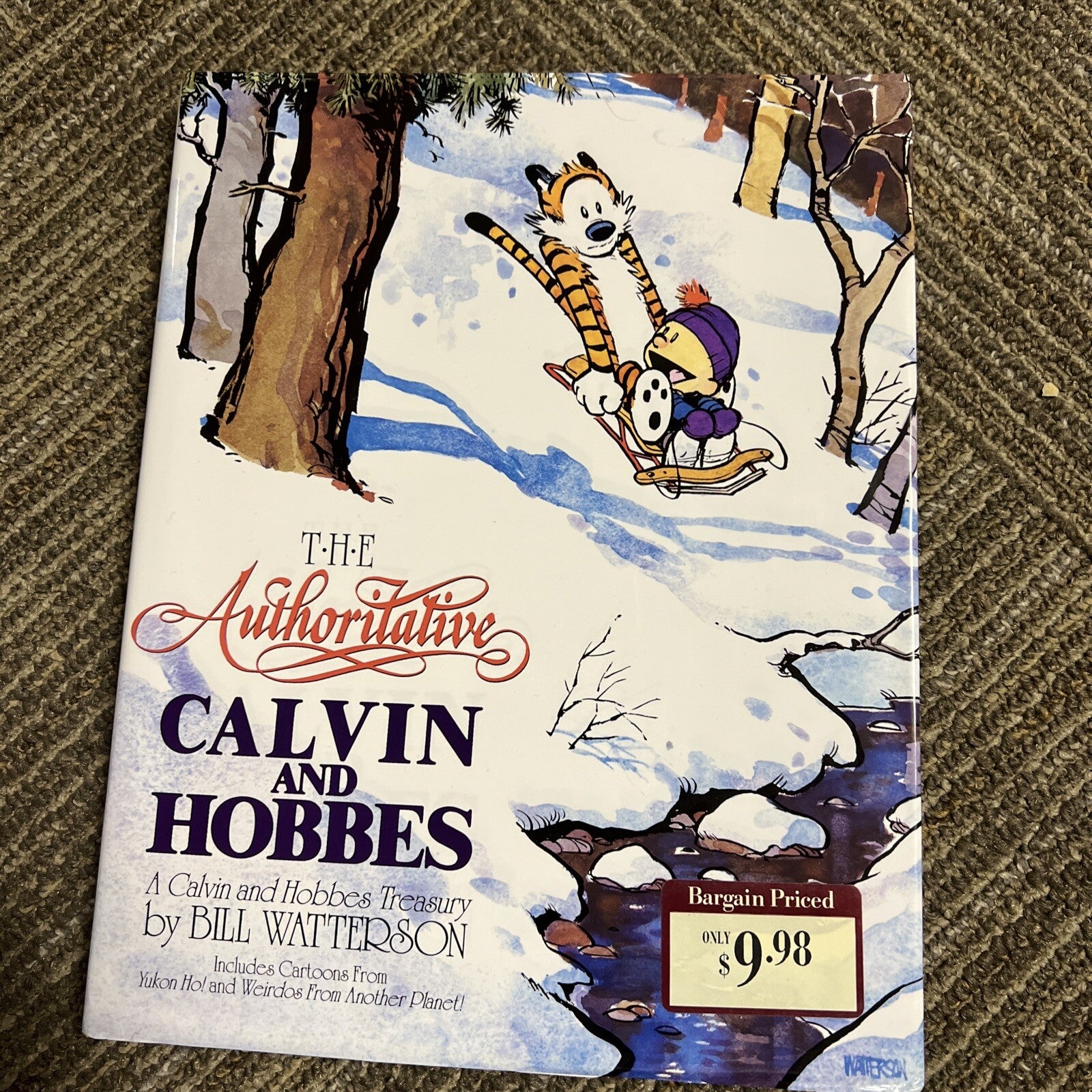 The Authoritative Calvin and Hobbes Treasury by Bill Watterson 1990, 1st Ed0