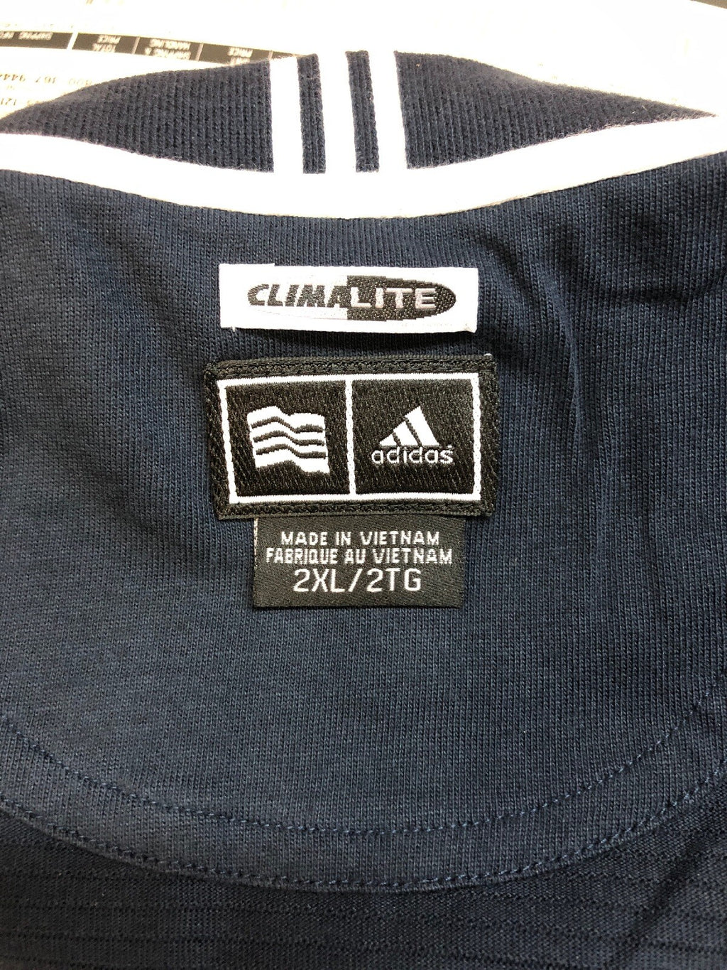 ADIDAS MEN'S GOLF POLO SHIRT, SIZE: XX-LARGE, COLOR: NAVY KBW Custom Made4