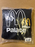 BRAND NEW Palace McDonald’s Logo Hoodie Black Sz XXL Authentic SEALED0
