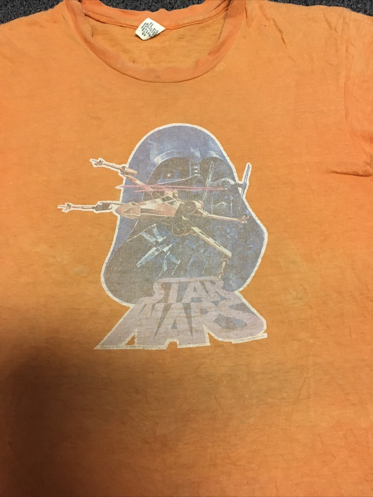 Vintage 1970’s Star Wars T Shirt Size Medium Hanes Tag RARE1