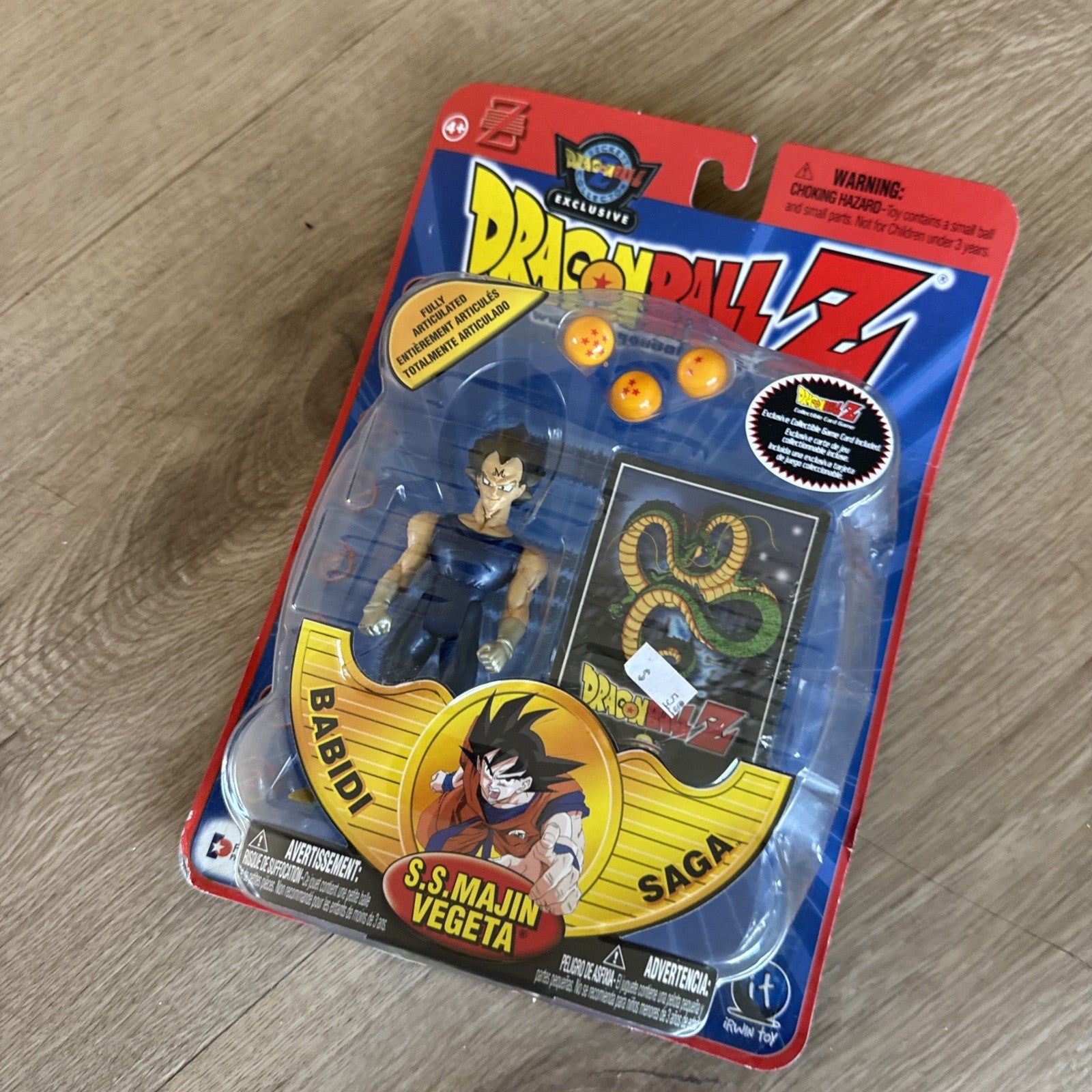 DRAGONBALL Z BABIDI SAGA MAJIN VEGETA  BLACK HAIR 1