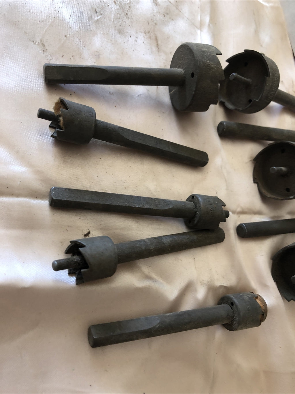 Vintage Stevens New York Shank Drill Bits Lot Of 10 Tools7