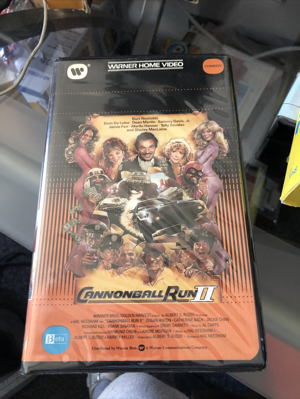 Cannonball Run II Beta Tape Not VHS Video Tape Movie Burt Reynolds RARE0