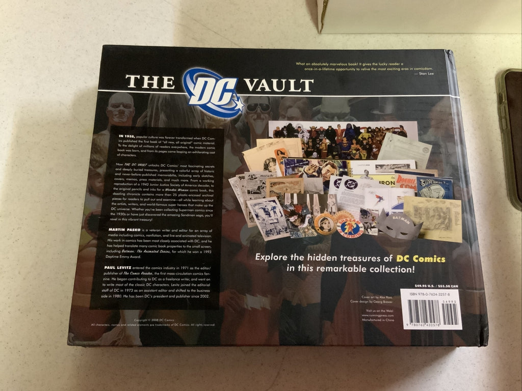 The DC Vault: A Museum-in-a-Book with Rare Collectibles from the DC Universe6
