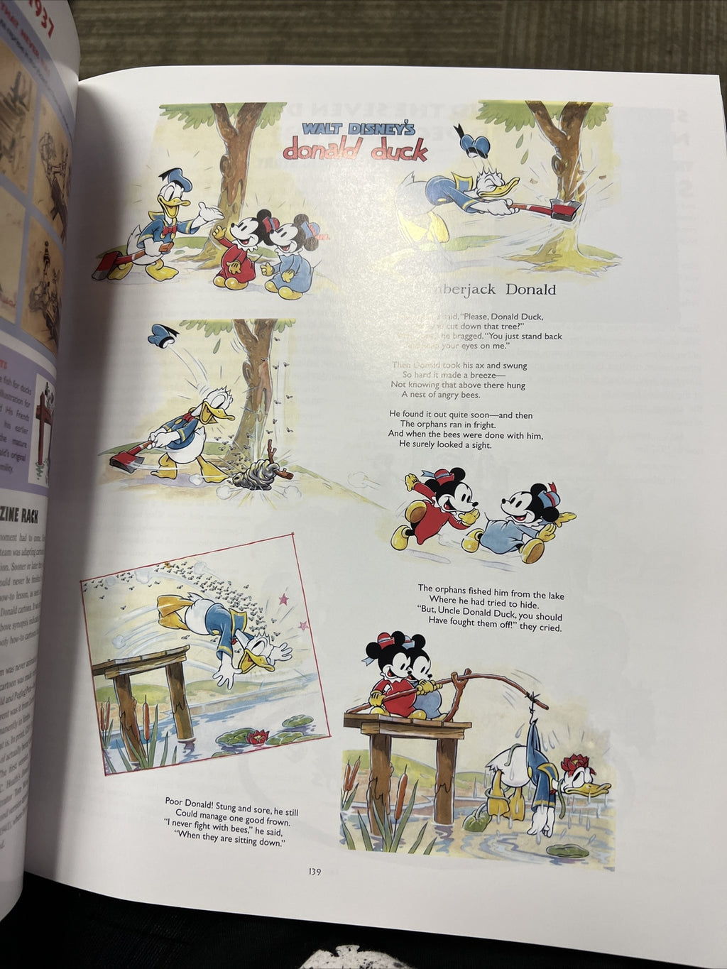 Walt Disney's Mickey and the Gang Classic Stories in Verse Vintage Magazine Art 3
