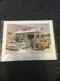 JACK SCHMITT “Car Talk” Signed 1987 - 14”X11”0