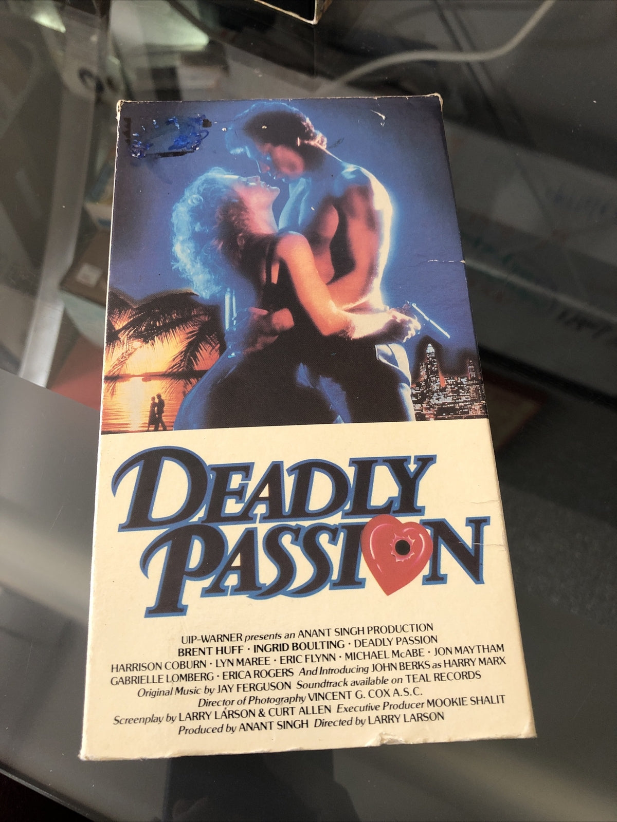 RARE Deadly Passion Beta Tape Not VHS 1986 Brent Huff Lightning Video Murder0