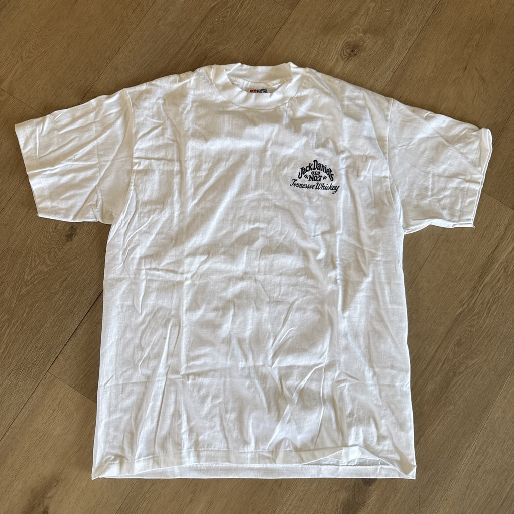 Vintage Jack Daniels Graphic T-shirt in white Men's Size L0